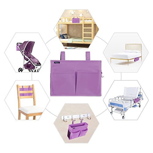 Caddy Hanging Organizer Bedside Storage Bag for Bunk and Hospital Beds