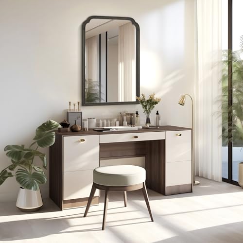 Wooden Framed Wall Mirror