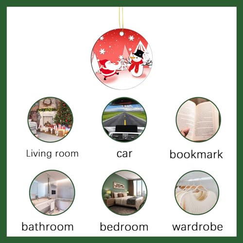 16 pcs Metal Sublimation Ornament Blanks (16 Count)