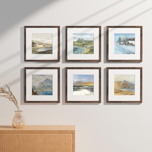 12x12 Picture Frames Set of 9 (9 Count)