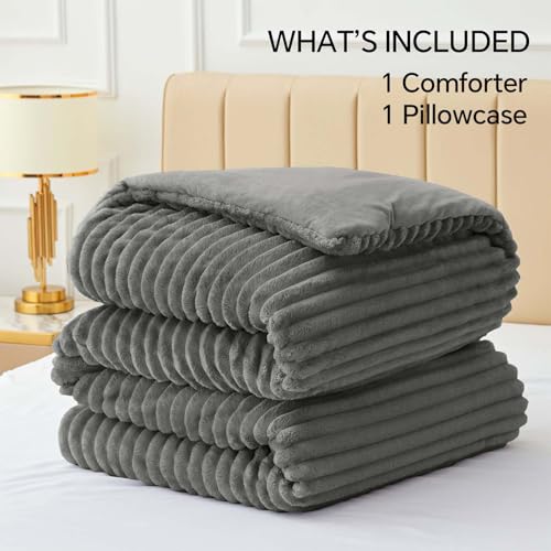Fleece Twin Twin XL Comforter Set