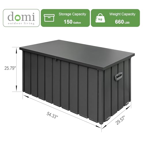 Domi 150 Gallon Deck Box