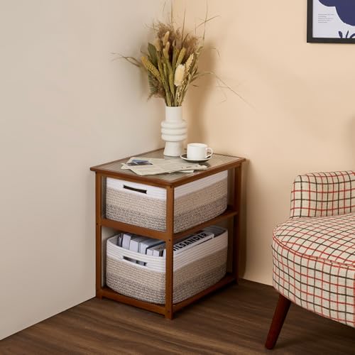 Large Storage Baskets for Organizing (4 Count)