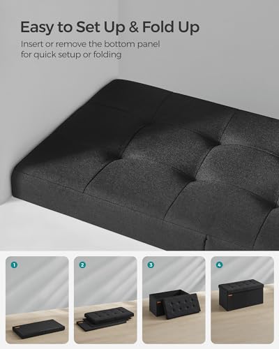 30 Inches Storage Ottoman