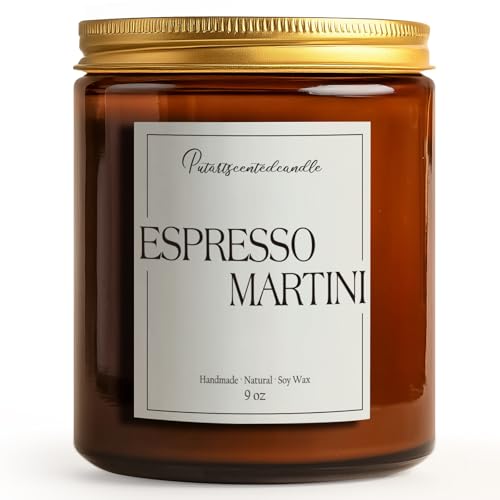 Espresso Martini Highly Scented Candle for Home (14 Ounce)