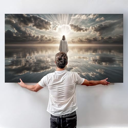 Jesus Walking on Water Canvas