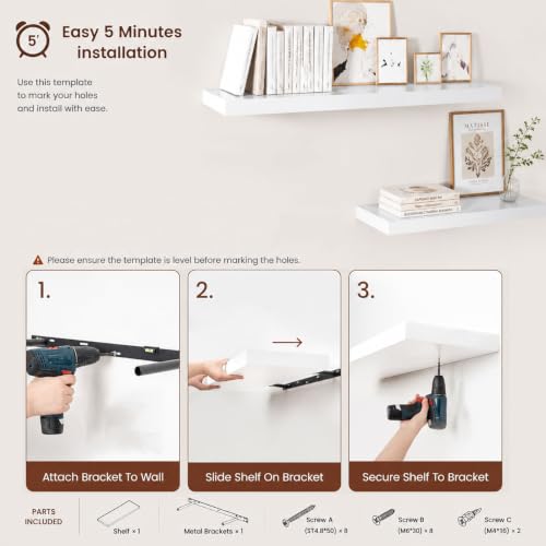 Floating Shelf (2 Count)