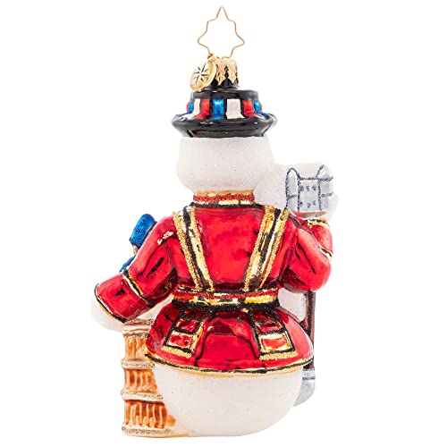 Hand Crafted European Glass Christmas Tree Decorative Ornament
