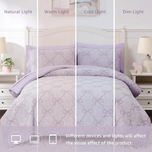 Queen Comforter Set with Sheets for Girls