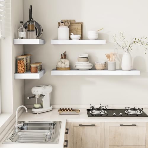 Deep Floating Shelves 55x12” Set of 2 (2 Count)