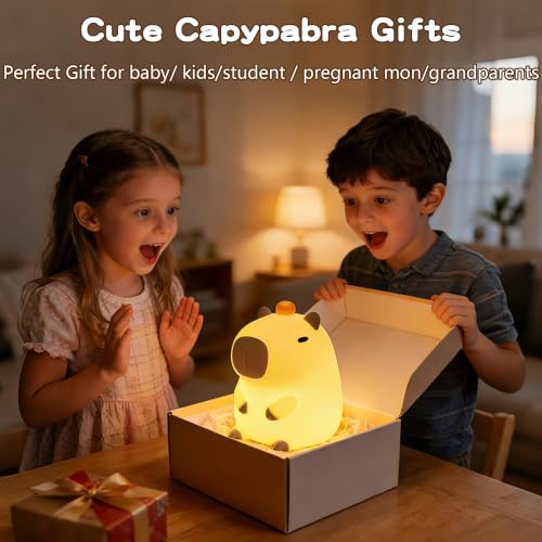 Capybara Silicone Night Light