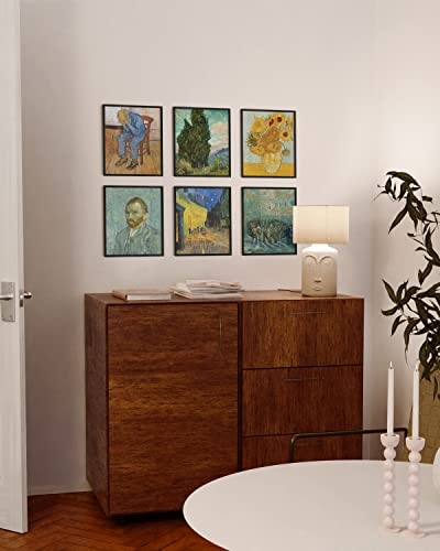 8x10 Black Oak Frame Set of 6 (6 Count)