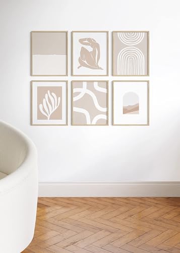 Beige Oak Wood 16x20 Picture Frame (9 Count)
