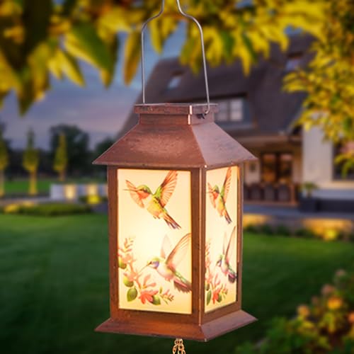 Hummingbird Lantern Wind Chimes