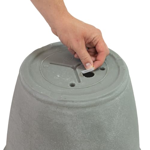 Sunnydaze Anjelica 15.25'' Large Plastic Planter Pot for Plants