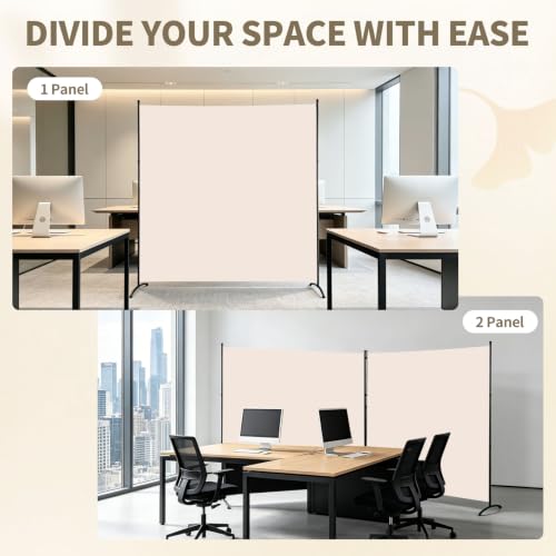 Extra Wide 2 Panel Room Divider