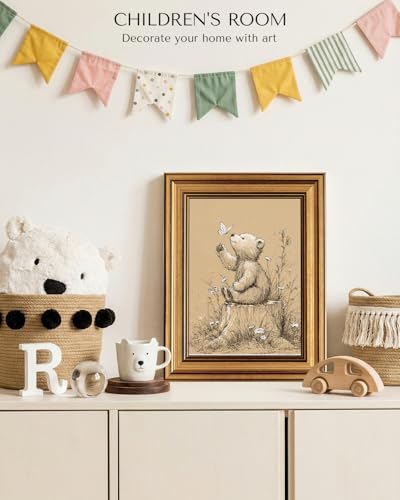 Vintage Gold Framed Wall Art