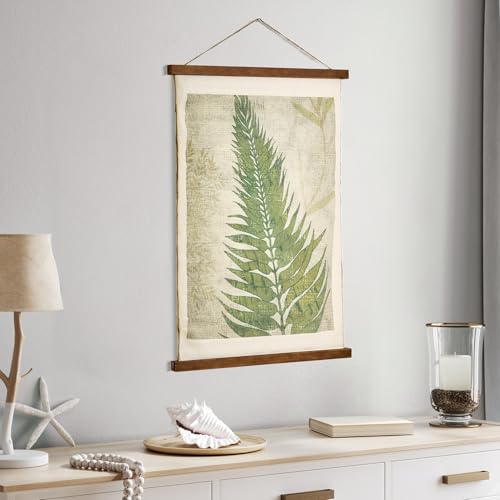 Botanical Fern Canvas Wall Hanging Tapestry