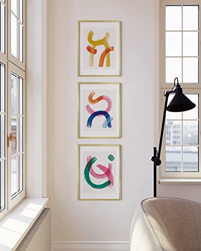 12x16 Gold Picture Frames (3 Count)
