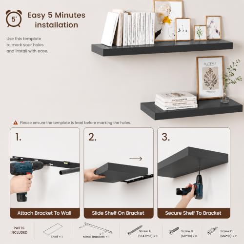 Floating Shelf (2 Count)