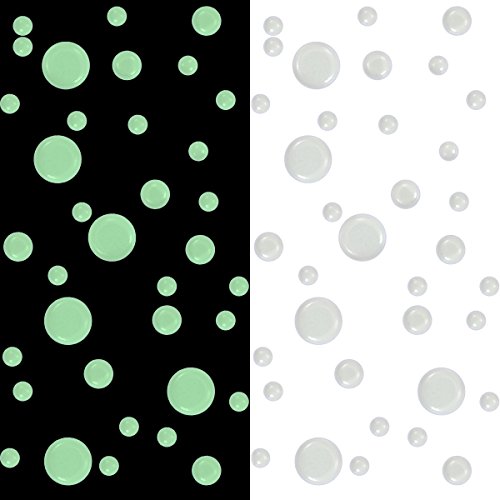 Realistic 3D Domed Glow in The Dark Stars