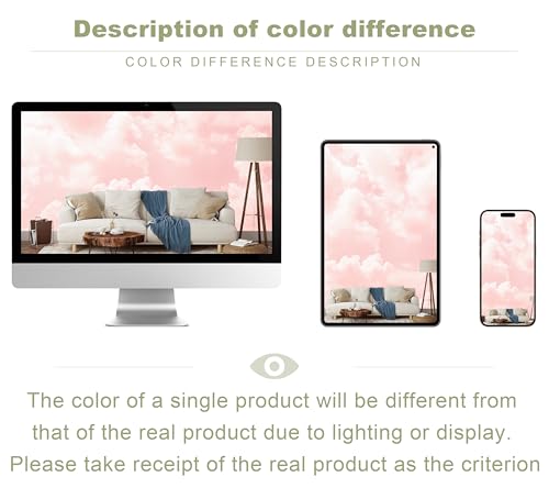 Pink Cloud Wallpaper Wall Mural