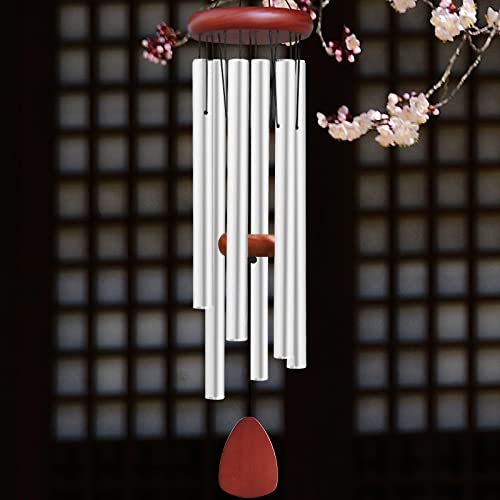 Large Aluminium Wind Chimes Outside
