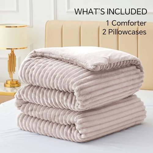 Fleece King Comforter Set