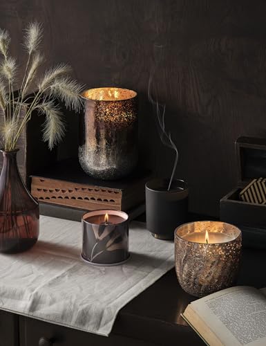 Candle Tin Woodfire Demi Vanity 3 Ounce