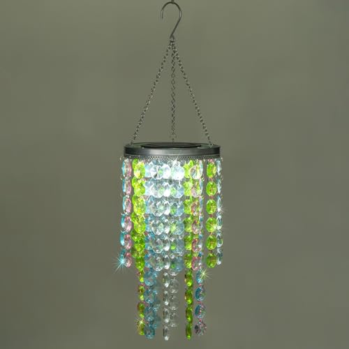 Hanging Solar Chandelier Light Outdoor Waterproof