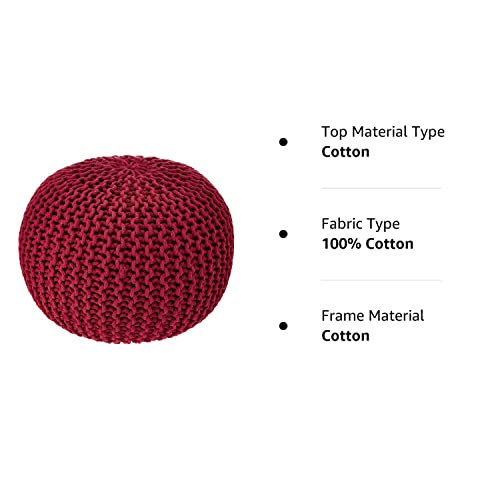 Round Pouf Ottoman