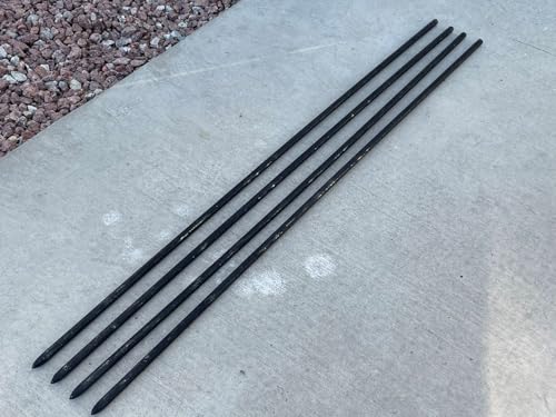 60 Inch Round Steel Concrete Form Stakes with Nail Holes
