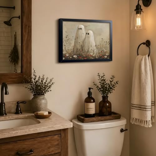 Framed Halloween Canvas Wall Art