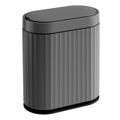 Bathroom Trash Can with Automatic Lid