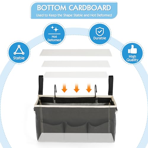 Bedside Caddy Bedside Storage Bag for Headboards