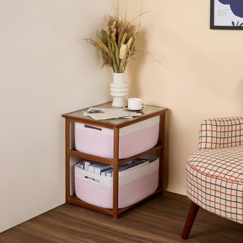 Large Storage Baskets for Organizing (4 Count)