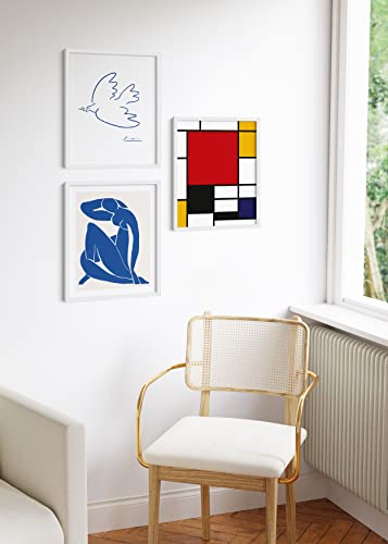 Standalone White Aluminum Frame Set of 3 (3 Count)