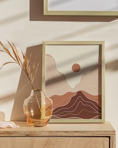 8.5x11 Gold Picture Frame
