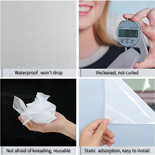 Frosted Glass Window Film with Tools