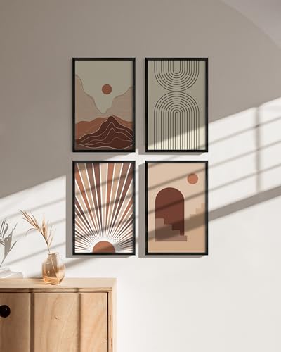 11x17 Black Metal Picture Frames (4 Count)