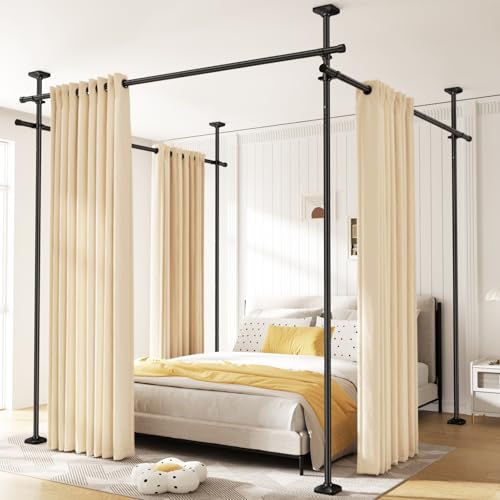 Room Divider Curtain Rod 4