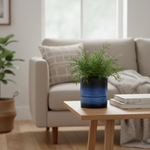 Ceramic Self Watering Plant Pot for Indoor Plants