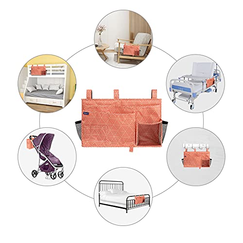 Bedside Caddy Hanging Organizer Storage Bag Pocket for Bunk