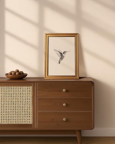 Vintage Gold Framed Wall Art for Living Room