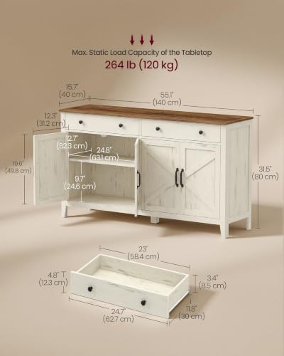 Farmhouse Buffet Cabinet