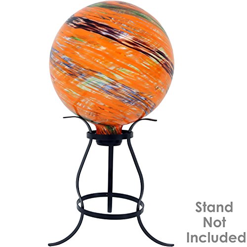 Sunnydaze 10" Glass Gazing Ball for Garden