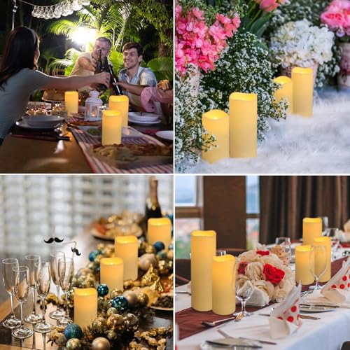 48 Pack LED Flameless Candles with Remote Control (48 Count)