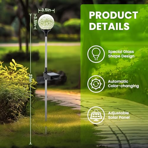 Solar Garden Lights 3 Pack (3 Count)