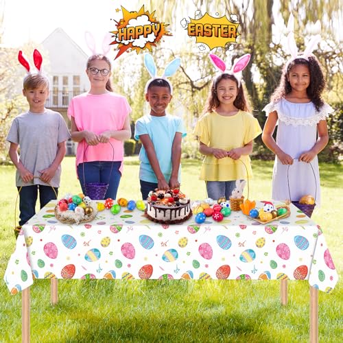 2 Pack Easter Tablecloth (2 Count)