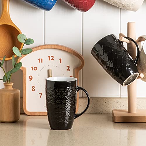 20 oz Large Coffee Mugs Set of 6 (6 Count)